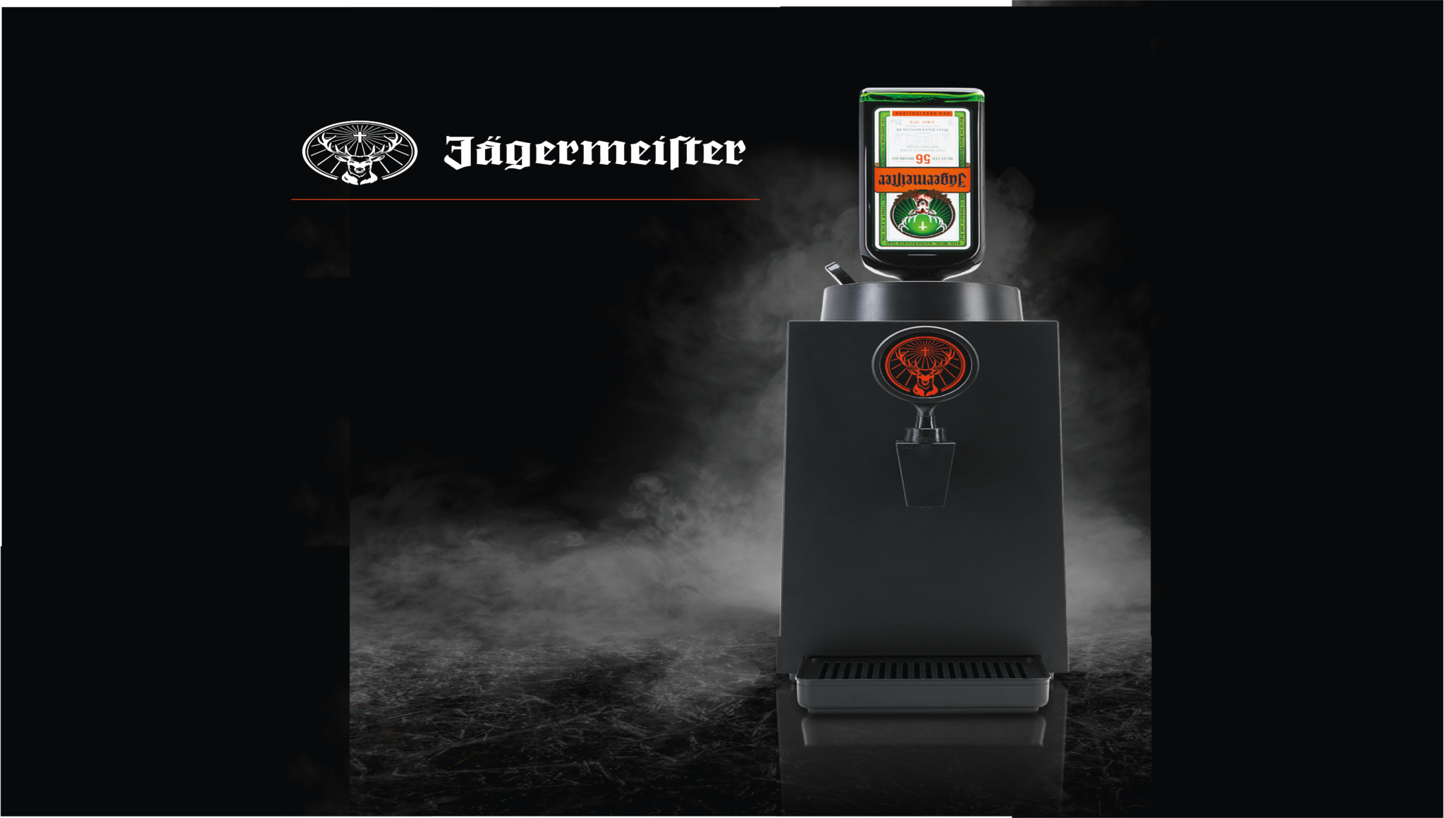 Jägermeister Bottle Tap Maschine